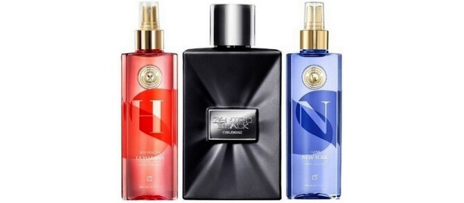 Soy Feliz En La Habana, I Love New York и Zentro Black от Yanbal